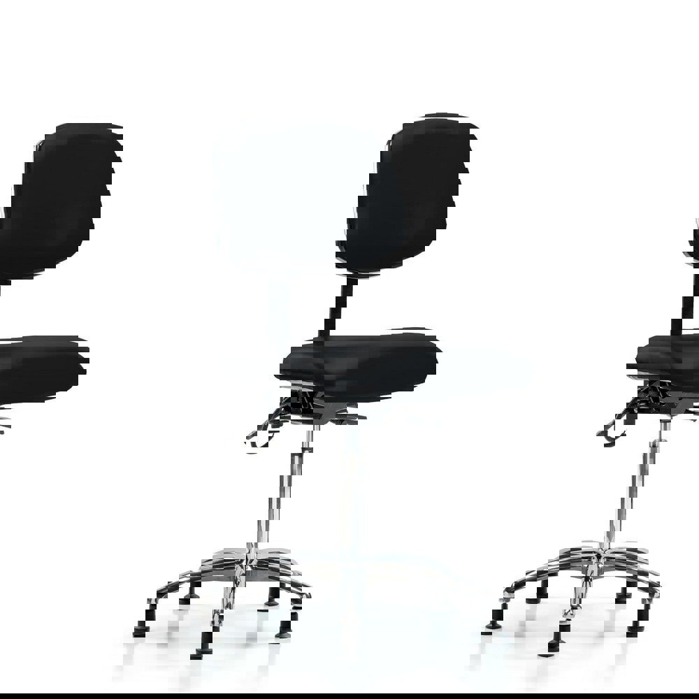 Task Chair: ESD Vinyl, Black